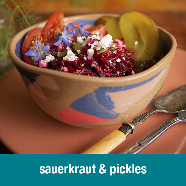 sauerkraut & pickles
